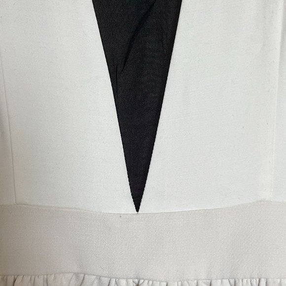 Malene Birger A/S White and Black Cocktail Dress - Picture 5 of 9